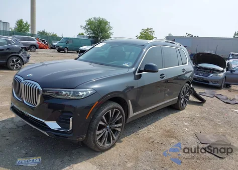 2019 BMW X7 xDrive50I z USA, uszkodzony, nr VIN 5UXCX4C55KLS38109